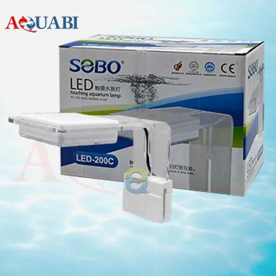چراغ گیره دار آکواریوم سوبو LED-200c