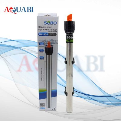 بخاری آکواریوم استیل 300 وات سوبو