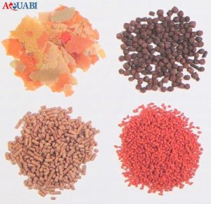 انواع غذای ماهی 