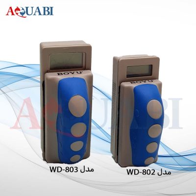 شیشه پاکن مغناطیسی آکواریوم با دماسنج WD803 بویو