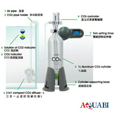 ست کامل CO2 حرفه ای با کپسول یک لیتری کد I-678 ایستا