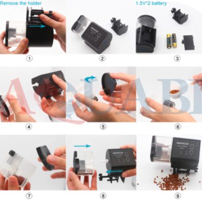غذا ریز اتوماتیک دیجیتالی وارم تون WT-638