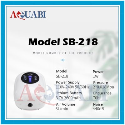 پمپ هوا شارژی تک خروجی SB-218 سوبو