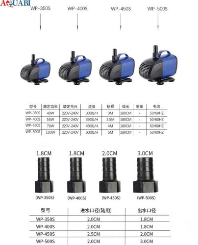 اتر پمپ آکواریوم wp-450s سوبو