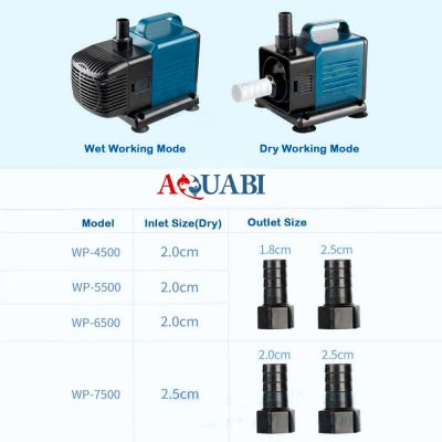 واتر پمپ آکواریوم خشک و تر سوبو wp-4500