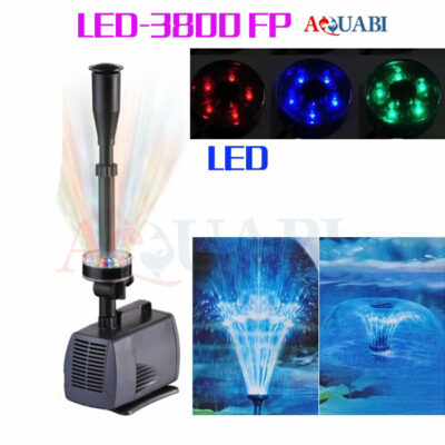 پمپ آبنما با نازل فواره LED-3800FP سوبو