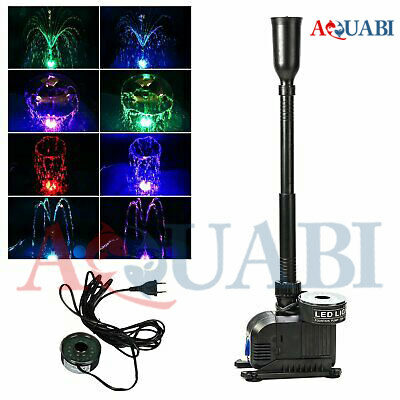 پمپ آبنما با نازل فواره LED-3800FP سوبو