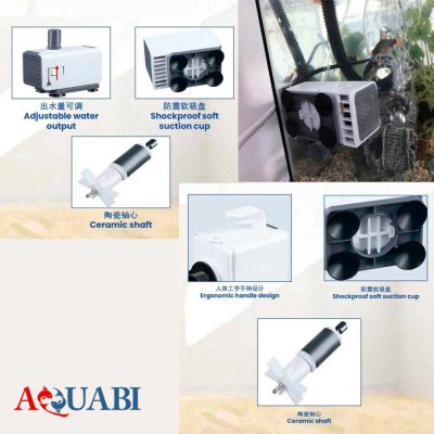 واتر پمپ آکواریوم و آبنما AQ-1500 سوبو