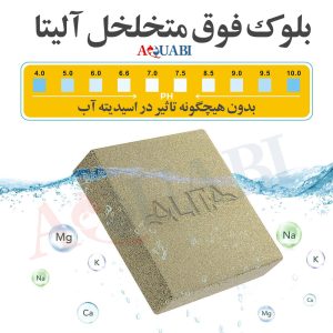 بلوک فوق متخلل بیولوژیکی آکواریوم آلیتا