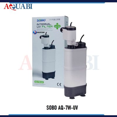 فیلتر داخلی یو وی دار آکواریوم AQ-7w-UV سوبو
