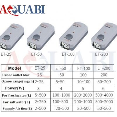 دستگاه ازن ساز آکواریوم ET-100 ویپرو