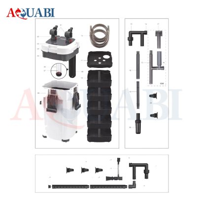 فیلتر سطلی سوبو یو وی دار AQ-905F-UV