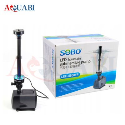 پمپ آبنما با نازل فواره سوبو LED-5800FP