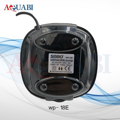 پمپ آبنما فواره با 4 مدل نازل و نور ال ای دی WP-18E سوبو