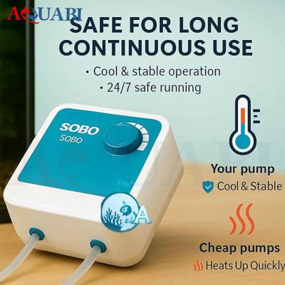 پمپ هوا دو خروجی سوبو AQ-005