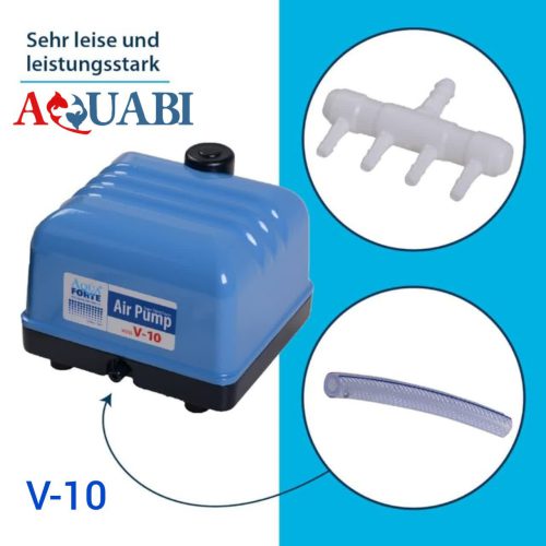 کمپرسور آکواریوم هایلا کم صدای V-10