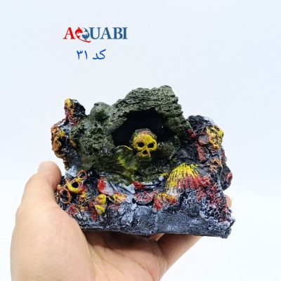مجسمه آکواریوم بشکه و صخره مرجانی A-31