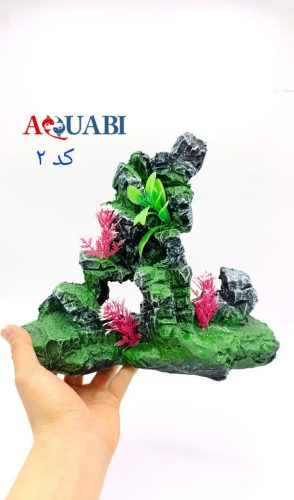 مجسمه آکواریوم صخره بلند گلدار A-2