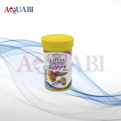غذای ماهی گوپی 100ml لوتوس
