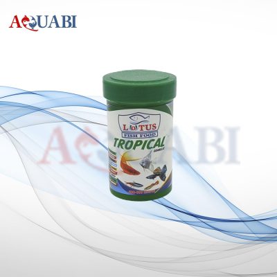 غذای ماهی تروپیکال گرانول 100ml لوتوس