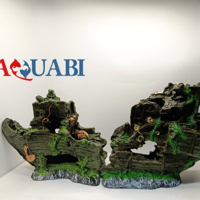 مجسمه آکواریوم کشتی غول پیکر 2 تکه A-9