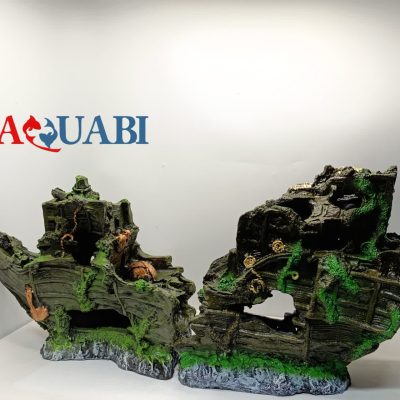 مجسمه آکواریوم کشتی غول پیکر 2 تکه A-9