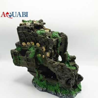 مجسمه آکواریوم کشتی غول پیکر 2 تکه A-9