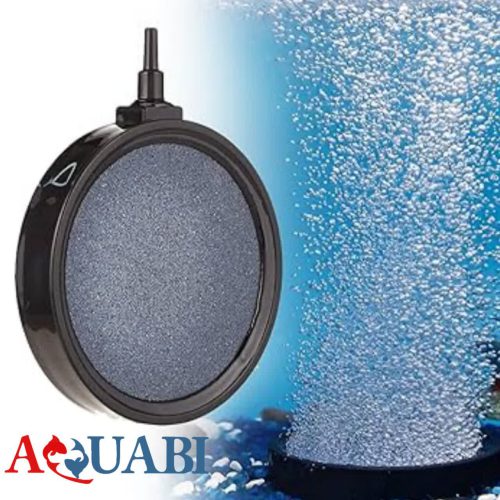 سنگ هوا دیسکی قابدار حرفه ای آکواریوم و استخر 8 سانت