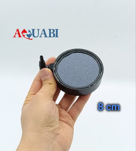 سنگ هوا دیسکی قابدار حرفه ای آکواریوم و استخر 8 سانت