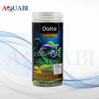 غذای ماهی فلیک پروتئین دلتا 100gr