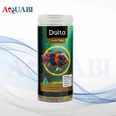 غذای فلیک تقویت رنگ ماهی دلتا 100gr