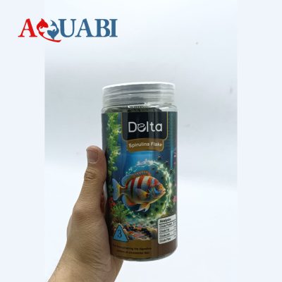 غذای ماهی فلیک اسپیرولینا دلتا 100gr