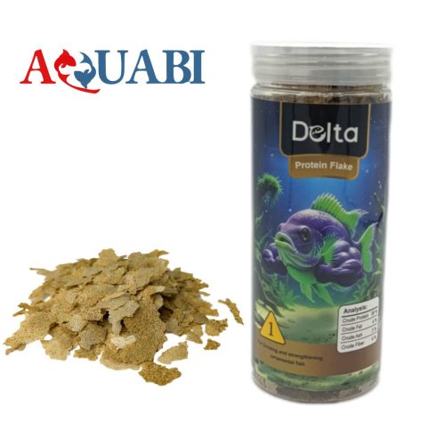 غذای ماهی فلیک پروتئین دلتا 100gr