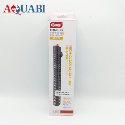بخاری شنی 500 وات آکواریوم پوشش دار HX-833 سی استار