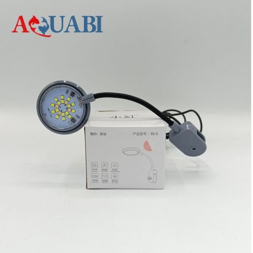 چراغ گیره دار آکواریوم X5-S (سفید و صورتی)