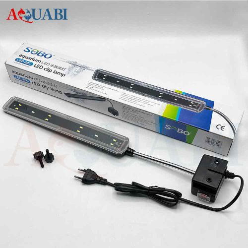 چراغ گیره دار آکواریوم سوبو LED-80C