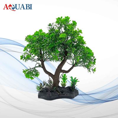گیاه مصنوعی آکواریوم درختچه A-322