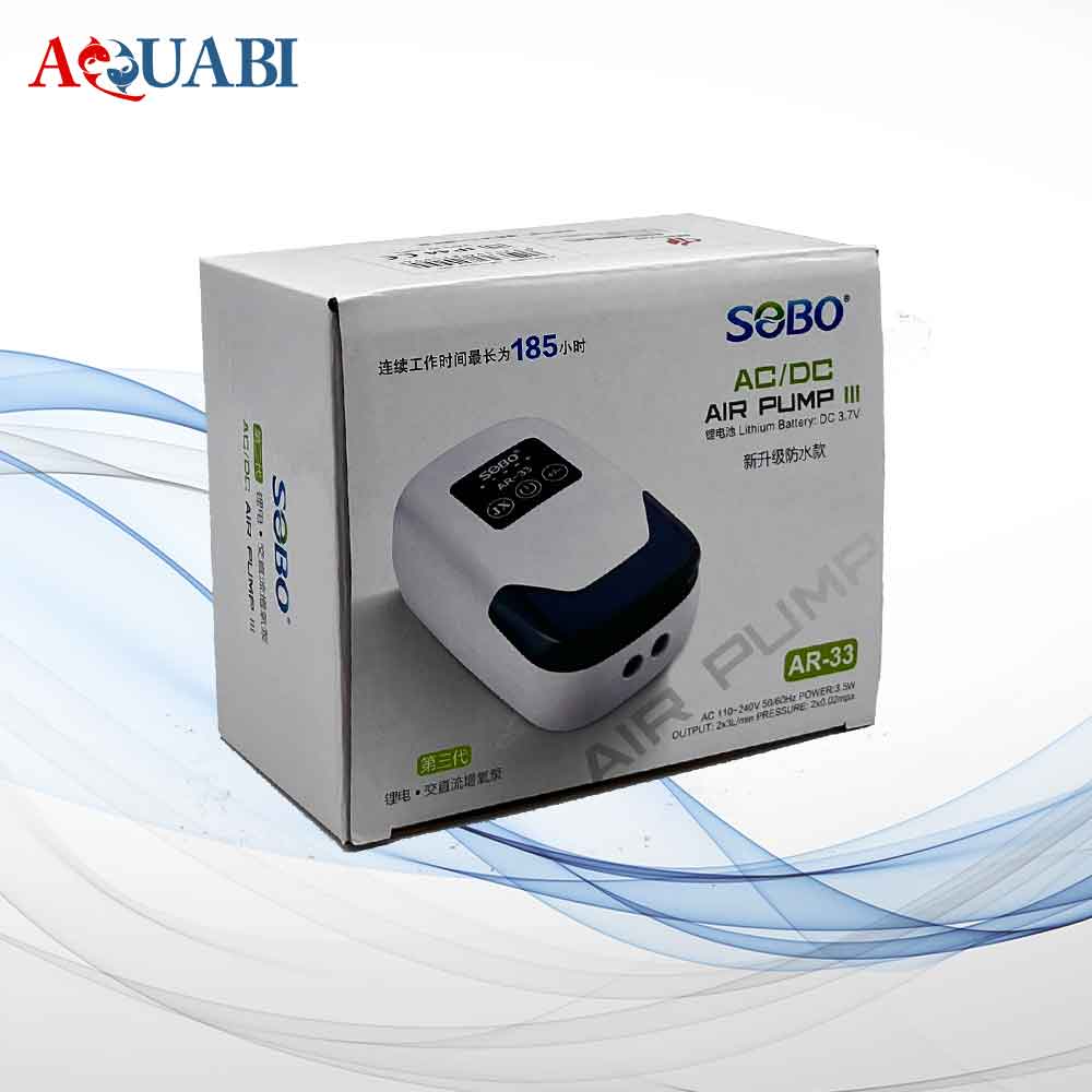 پمپ هوا شارژی 2 خروجی سوبو AR-33