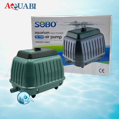 پمپ هوای مرکزی کم صدا آکواریوم SB-100B سوبو