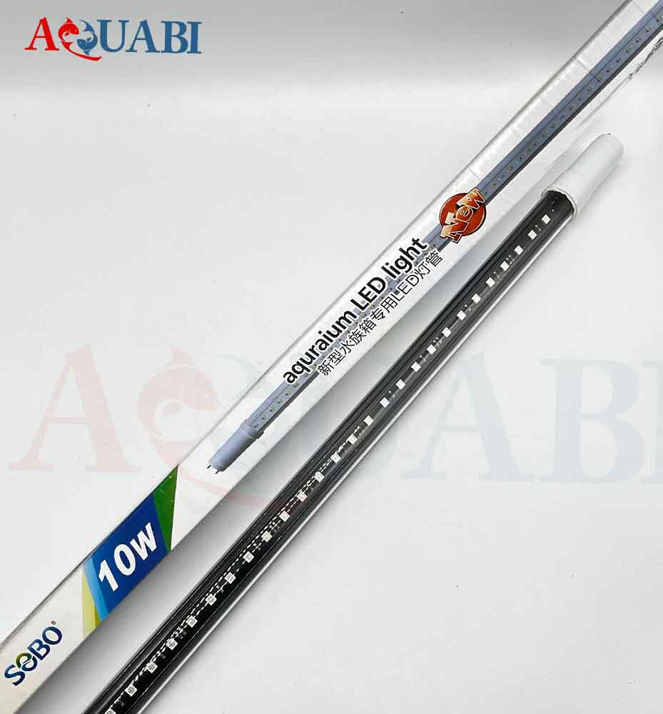 نور آکواریوم قرمز T8-10W-80D سوبو