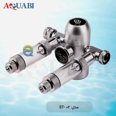مانومتر و رگلاتور CO2 آکواریوم پروفشنال ST-02