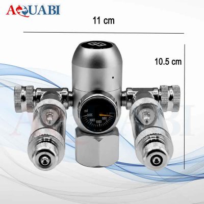مانومتر و رگلاتور CO2 آکواریوم پروفشنال ST-02