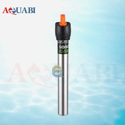 بخاری آکواریوم استیل 50 وات سوبو