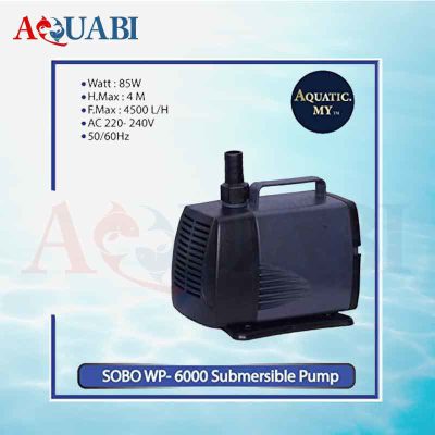 واتر پمپ خشک و تر WP-6000 سوبو (حداکثر هد 4 متر)