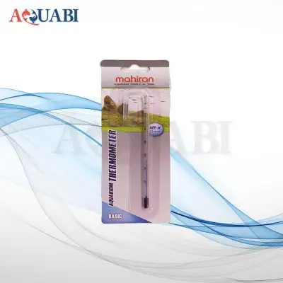 دماسنج شیشه ای عصایی 15mm آکواریوم (دماسنج آویز) Aquarium Thermometer