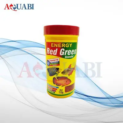 غذای گرانولی رد گرین انرژی ماهیان آکواریوم ۱۱۰ گرمی
