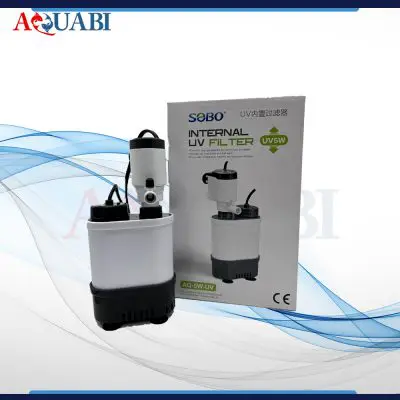 فیلتر داخلی یو وی دار آکواریوم AQ-5w-UV سوبو