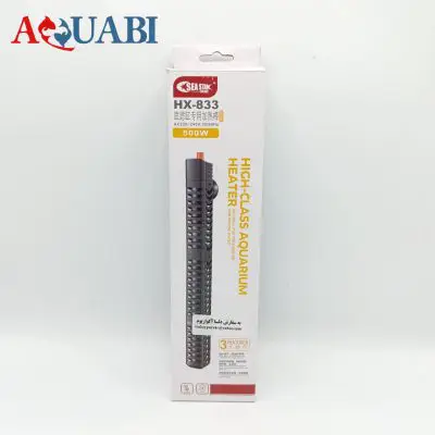 بخاری شنی 500 وات آکواریوم پوشش دار HX-833 سی استار
